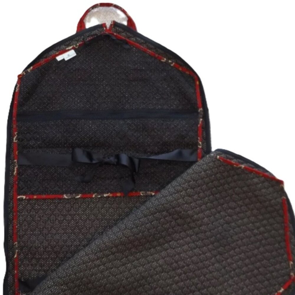 Vera Bradley RED COIN Garment Bag Full Size Retired 1999 - Picture 3 of 8